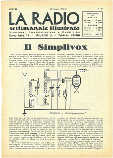 Rivista La Radio